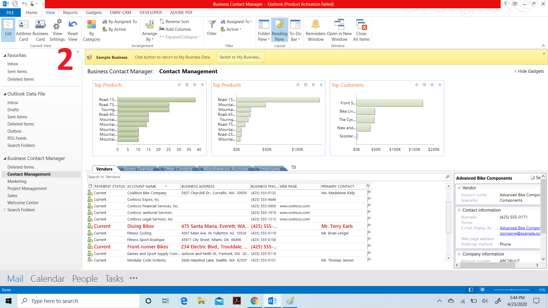 2 - Working BCM - Conditional Formatting- Account Names with bike.png