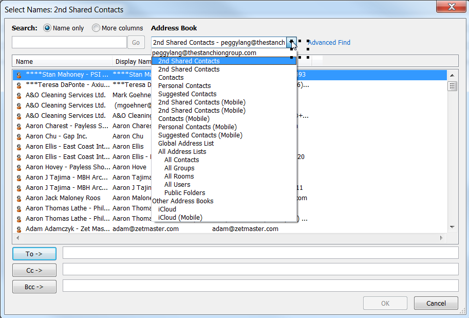 Multiple Address Books In Outlook Outlook Forums By Slipstick