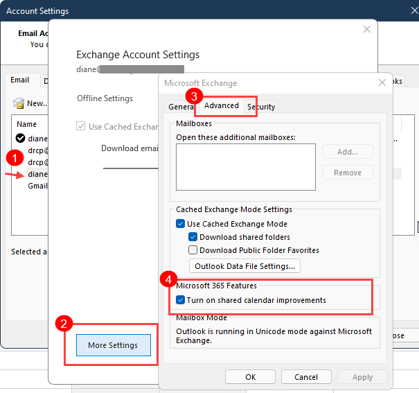 Fix Outlook Error When Sharing Calendar In Windows 10