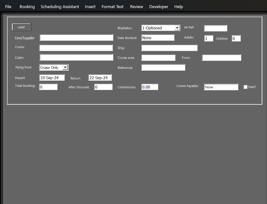 Item opened in default form.png