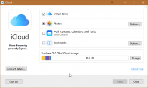 cannot open icloud calendar in outlook 2016